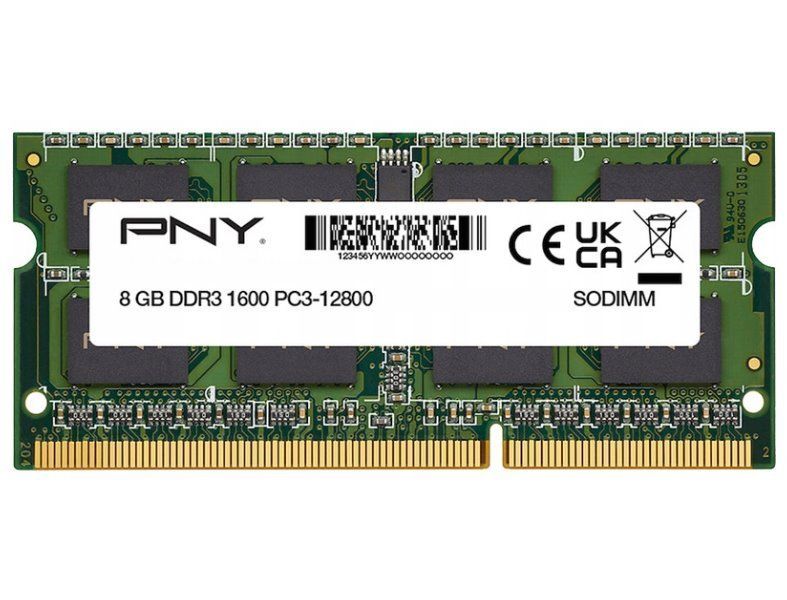 PNY 8GB DDR3 1600MHz SODIMM-0
