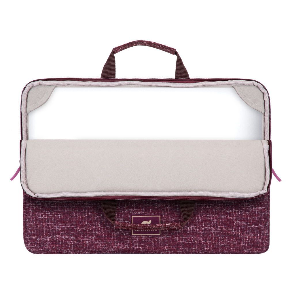 RivaCase 7913 Laptop Sleeve With Handles 13,3" Burgundy Red