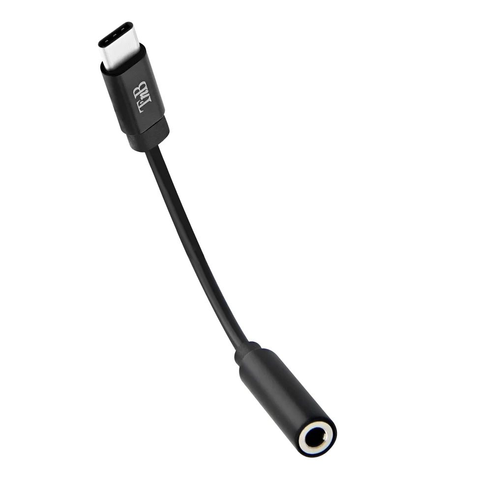 TnB USB-C to jack 3.5mm adaptor Black-0